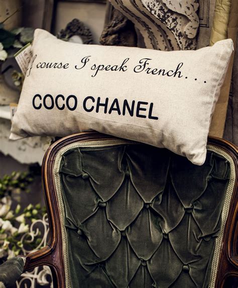 coco chanel pillows